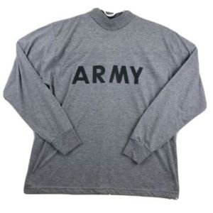 ARMY Long Sleeve Turtleneck PT Shirt